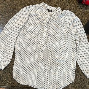 Comfortable long sleeve banana republic shirt